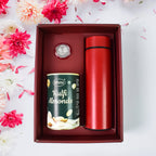ALVENZA Personalized Temperature Water Bottle – Insulated 3 Pc Gift Set
