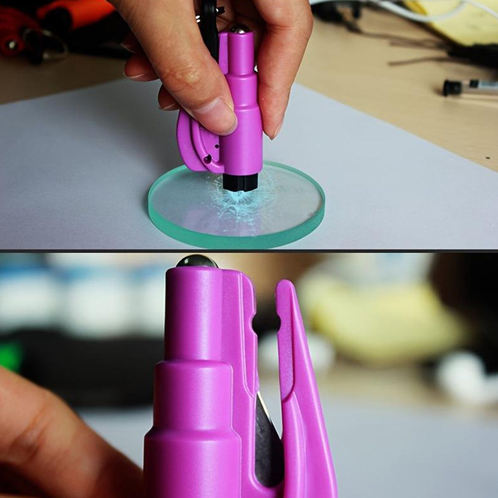 ALVENZA Emergency Safety Cutter – 2-in-1 Car Escape Tool | Safora