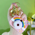 ALVENZA Projective Camera Keychain – Fun Rainbow Image Projector