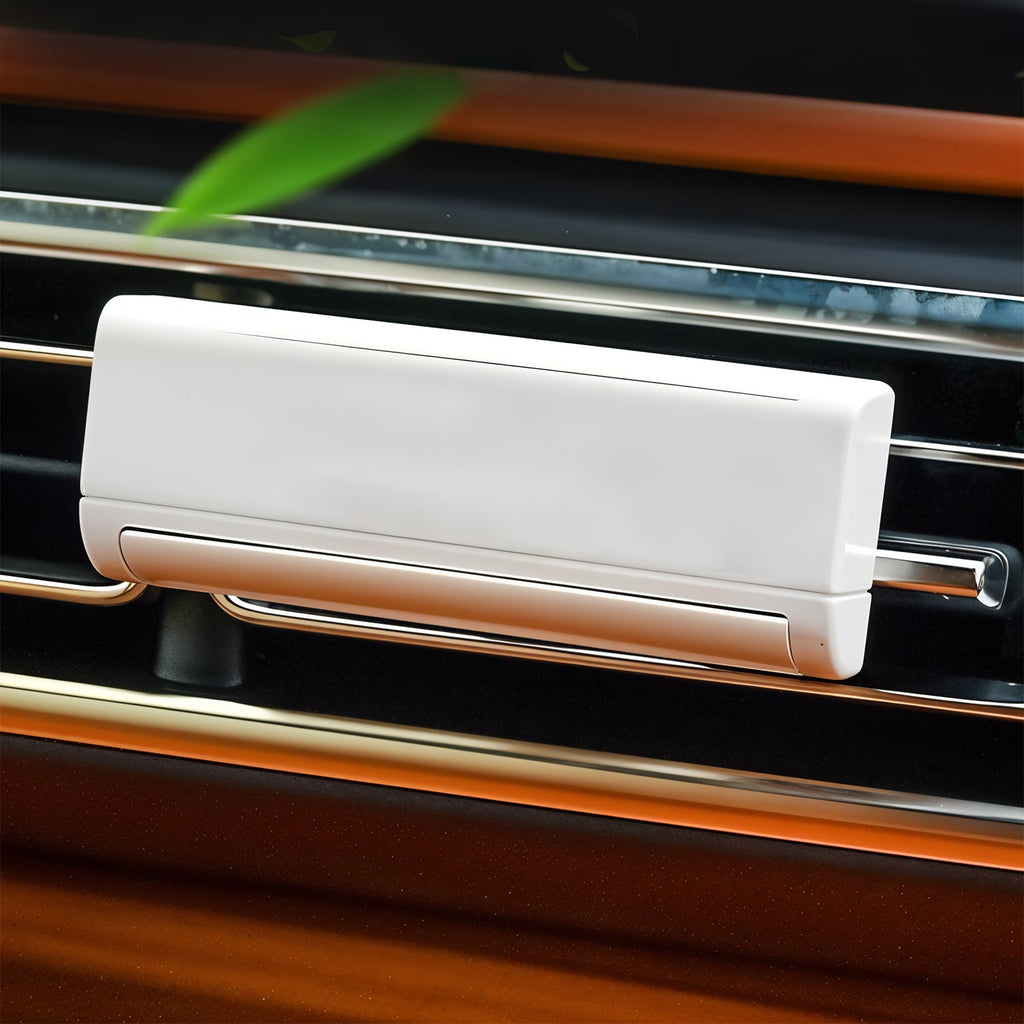 ALVENZA Solar-Powered Car Air Freshener – Built-in Perfume Diffuser