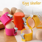 Egg Shell Opener Handheld Egg Cracker Tool for Raw Eggs | Quickslice - Back View