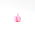 ALVENZA Hand-Shaped Wall Clip Holder – Pink Silicone Cable Organizer