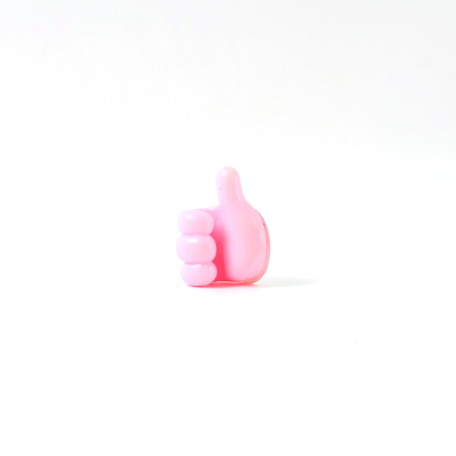 ALVENZA Hand-Shaped Wall Clip Holder – Pink Silicone Cable Organizer