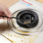 Brass Wire Brush Multi-Purpose Cleaning & Rust Removal | Velvet Wipe - Back View
