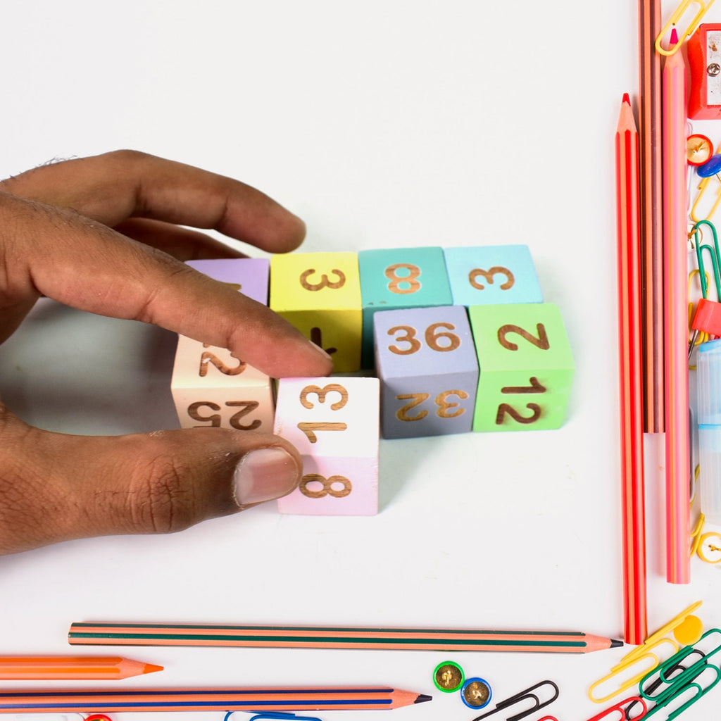 ALVENZA Wooden Math Game for Kids – Early Learning Educational Toy | Aditi