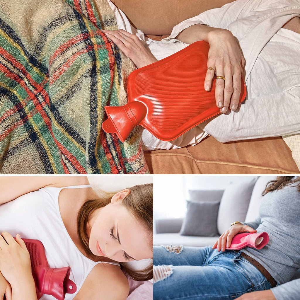 Rubber Hot Water Bag Instant Pain & Stiffness Relief - Front View