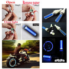 ALVENZA LED Tyre Valve Caps – Motion-Activated Light | RaceVault
