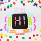 Alphabet Numeric Puzzle Educational Toy for Kids | Inventive Play - Detail View 6