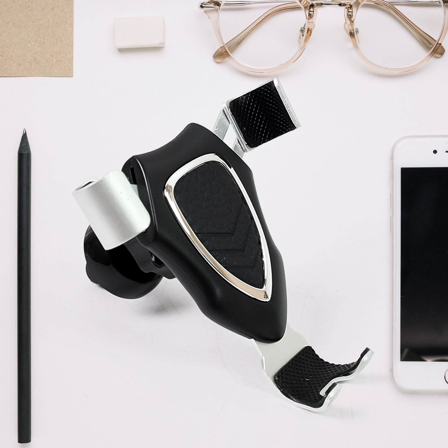 ALVENZA Car Phone Mount – Gravity Grip Mobile Holder | Velvet Wheels