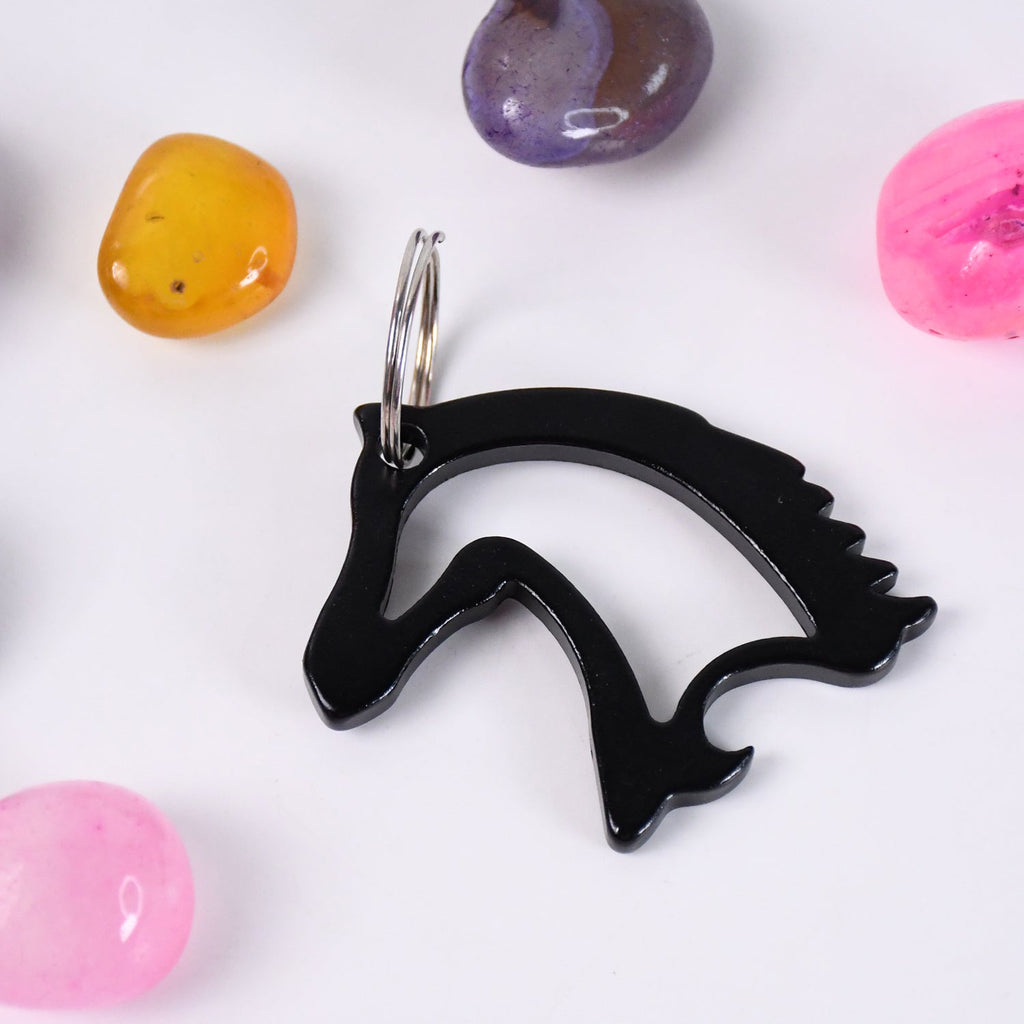 ALVENZA Horse Face Keychain – Durable Metal Equestrian Accessory | Styleva