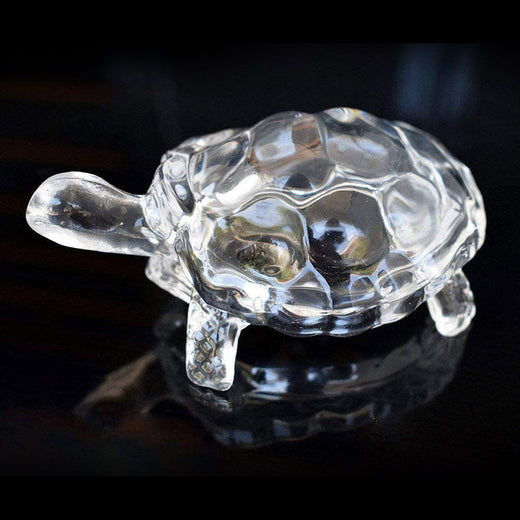 Feng Shui Crystal Turtle – Vastu Positive Energy Idol