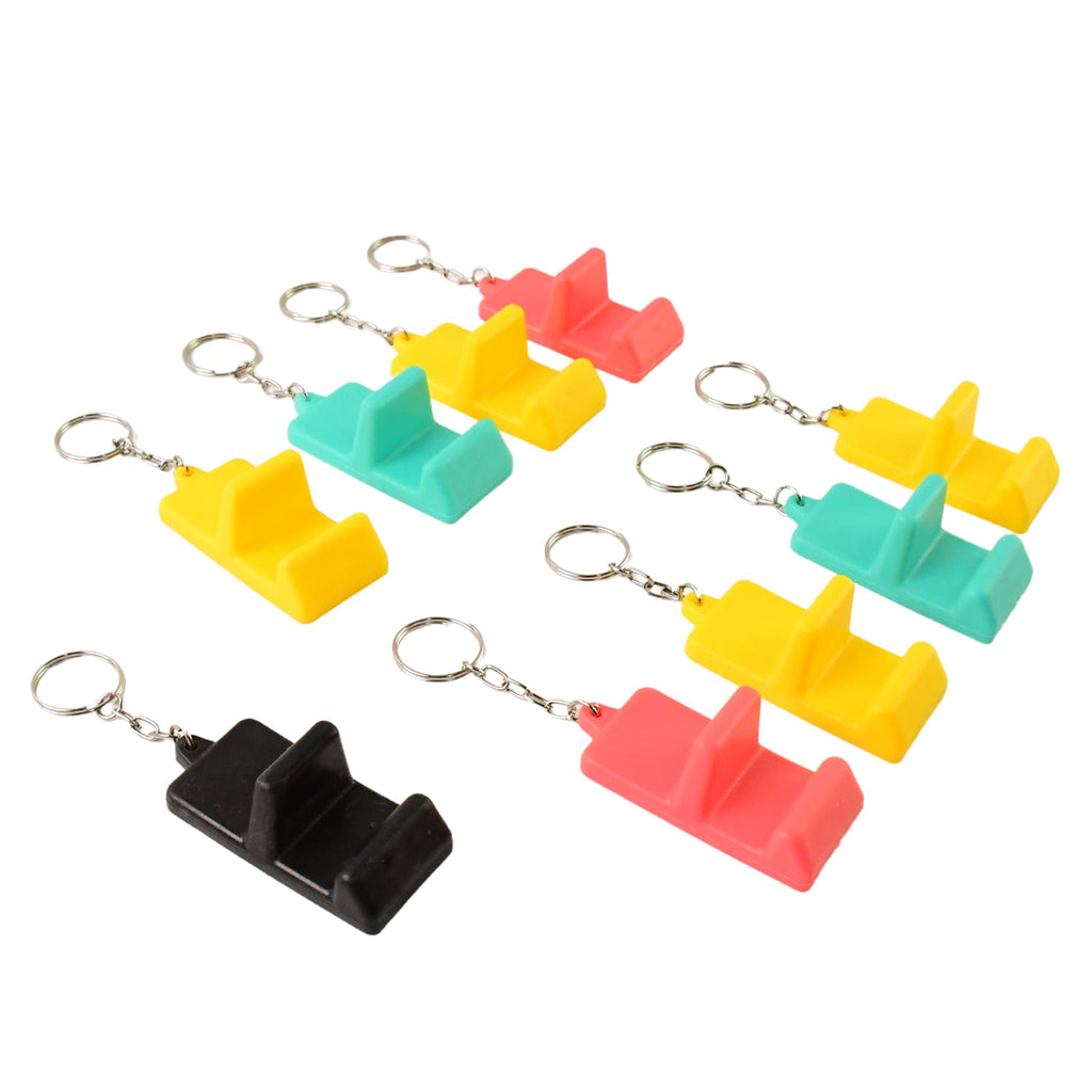 ALVENZA Mobile Stand Keychain – Compact 2-in-1 Phone Holder