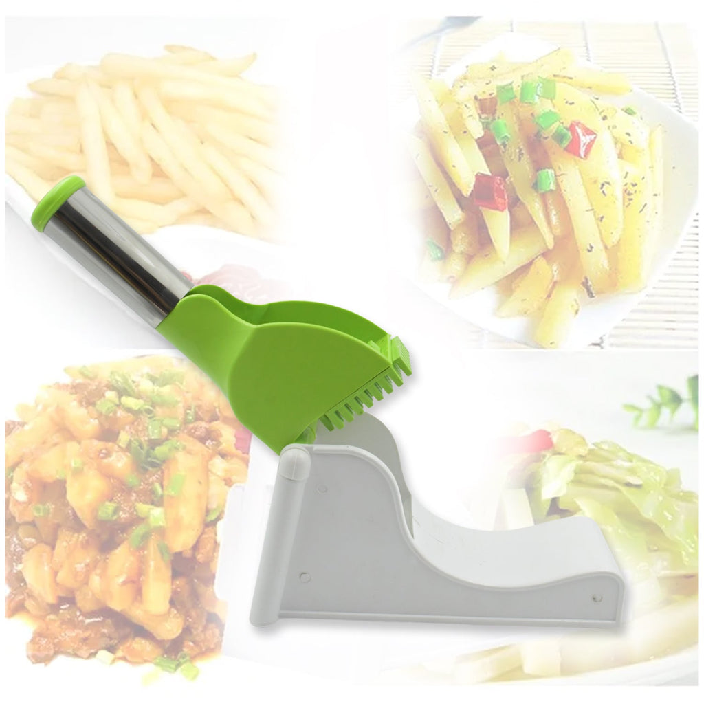 ALVENZA French Fry Chipser – Virgin Plastic Potato Slicer | ChefAura