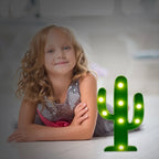 LED Cactus Lamp Quirky Desk & Night Light | Deskrova - Detail View 6