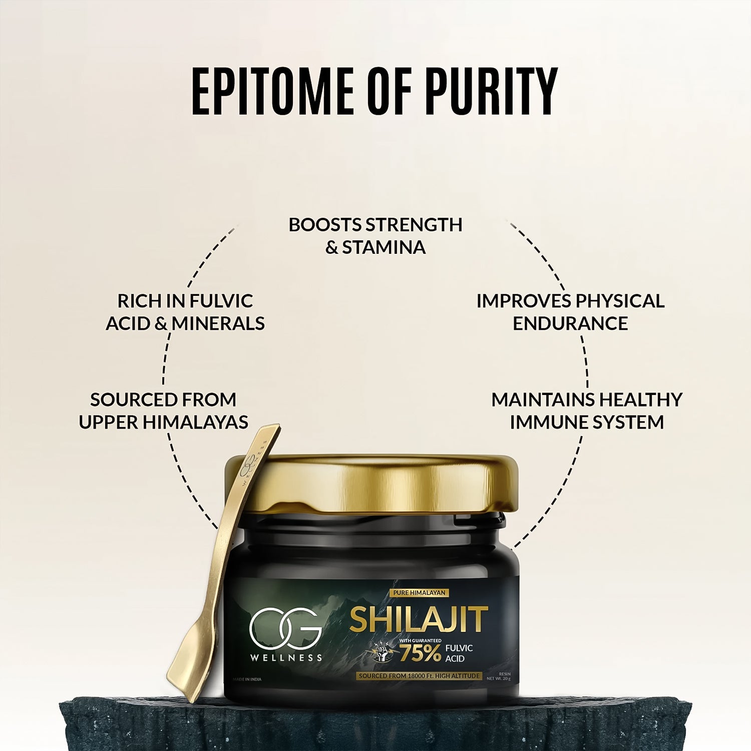 Pure Himalayan Shilajit Resin – Natural Energy & Immunity Booster