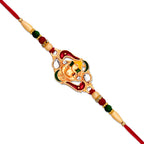 ALVENZA Ganpati Bappa Ki Rakhi - Elegant Traditional Raksha Bandhan Gift