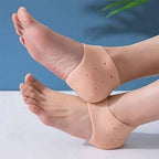 Kid Silicone Heel Protectors Soft Gel Cushions for Heel Care - Side View