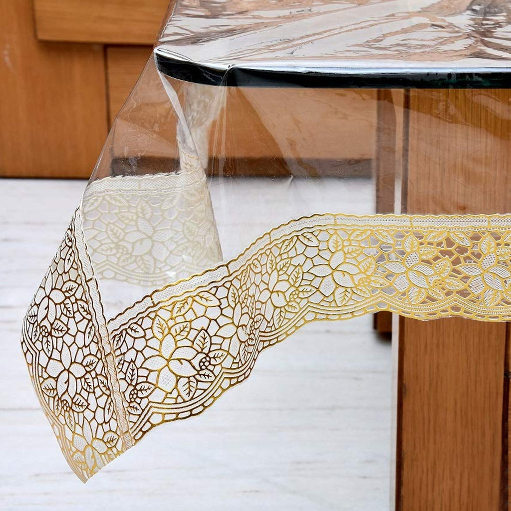 ALVENZA Transparent PVC Table Cover – Waterproof & Stylish for Dining
