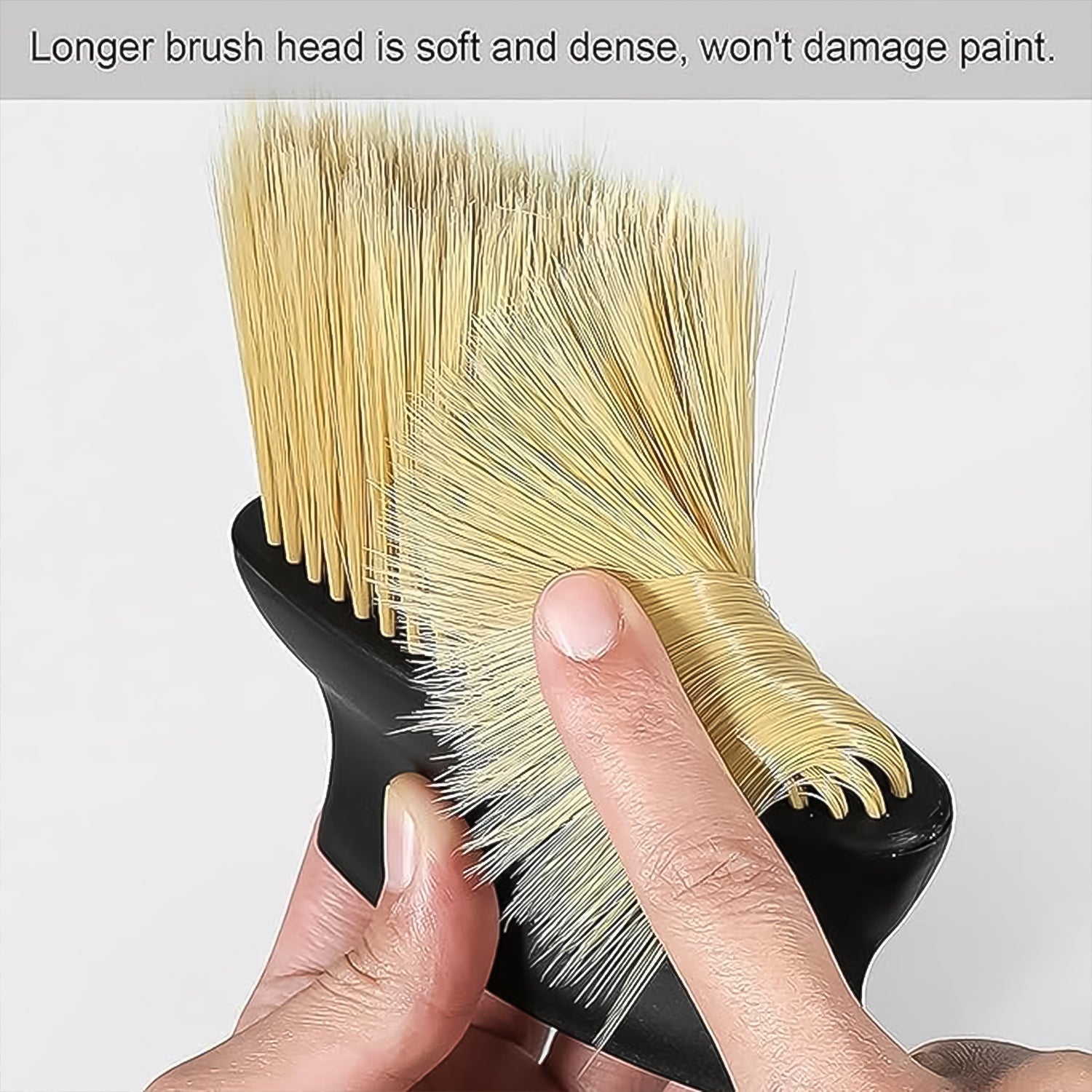 ALVENZA Multipurpose Cleaning Brush – Car & Keyboard Duster | Velvet Wheels