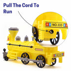 Pull Back Train Toy LED Lights & Safe Play for Kids | Aditi - Detail View 6