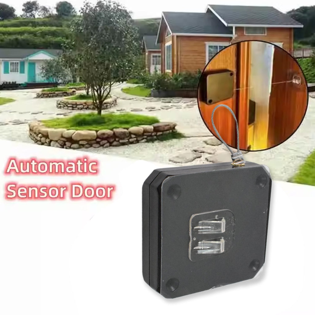 ALVENZA Automatic Door Closer – Punch-Free Sensor for Home | Safelix