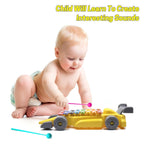 Kids Musical Car Xylophone 8-Key Plastic Instrument | Aditi - Detail View 6