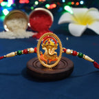 ALVENZA Ganesha Rakhi - Auspicious Designer Thread for Brother