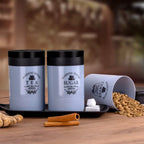 Airtight Food Containers 3 Pc Tea Coffee Sugar Set | Tidy Table