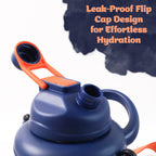 ALVENZA Sports Vacuum Bottle – Leak-Proof with Shoulder Strap