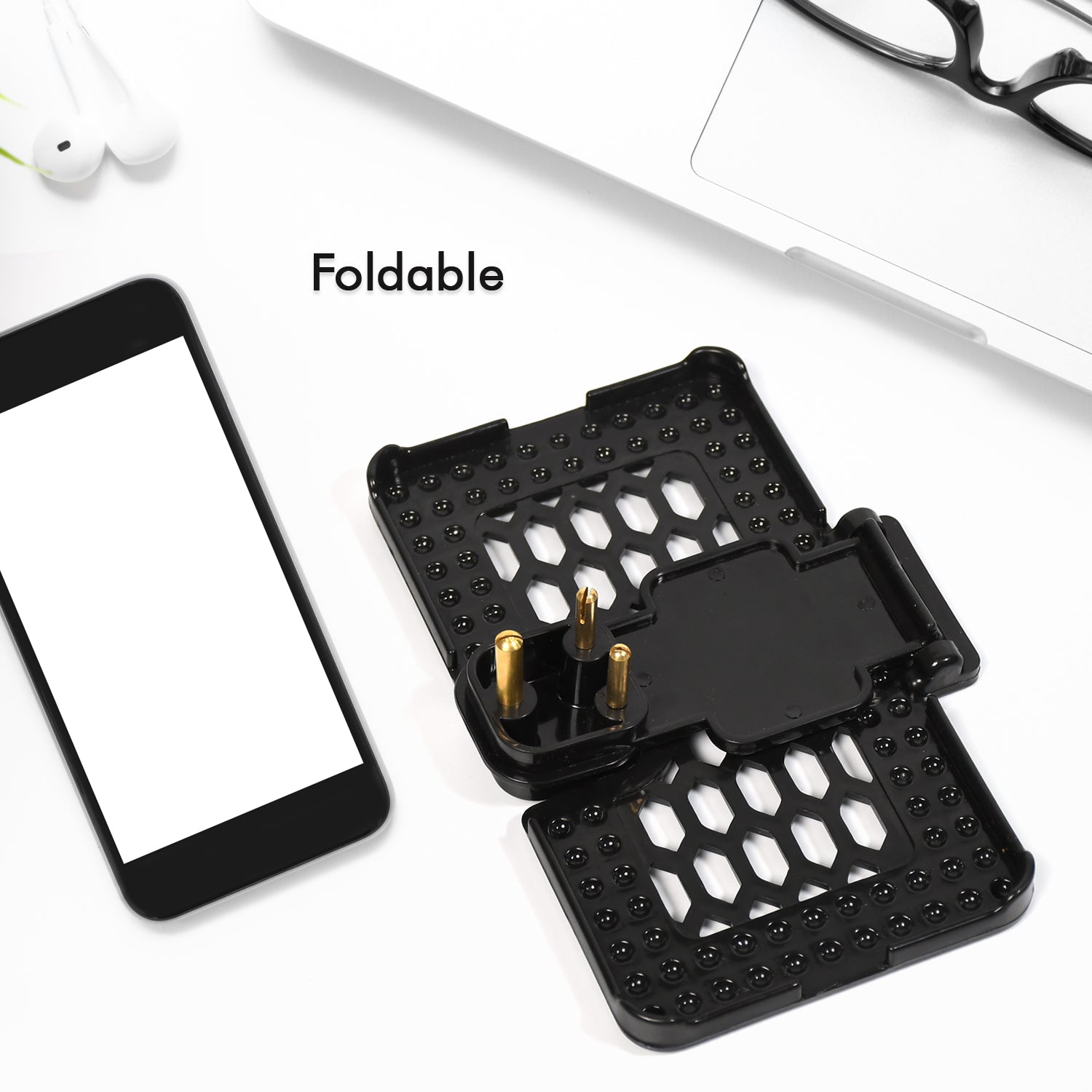 ALVENZA Mobile Charging Wall Holder – Foldable, Secure Stand | PHOBIA