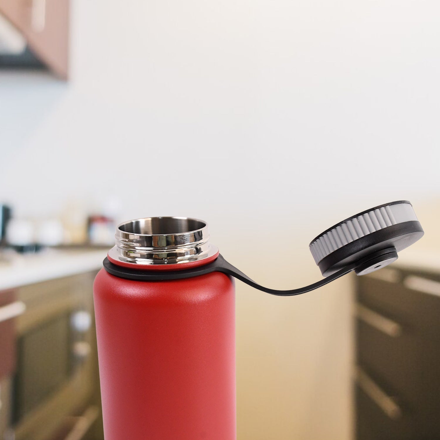 ALVENZA Stainless Steel Vacuum Insulated Water Bottle – 1000 ML Durable Hydration