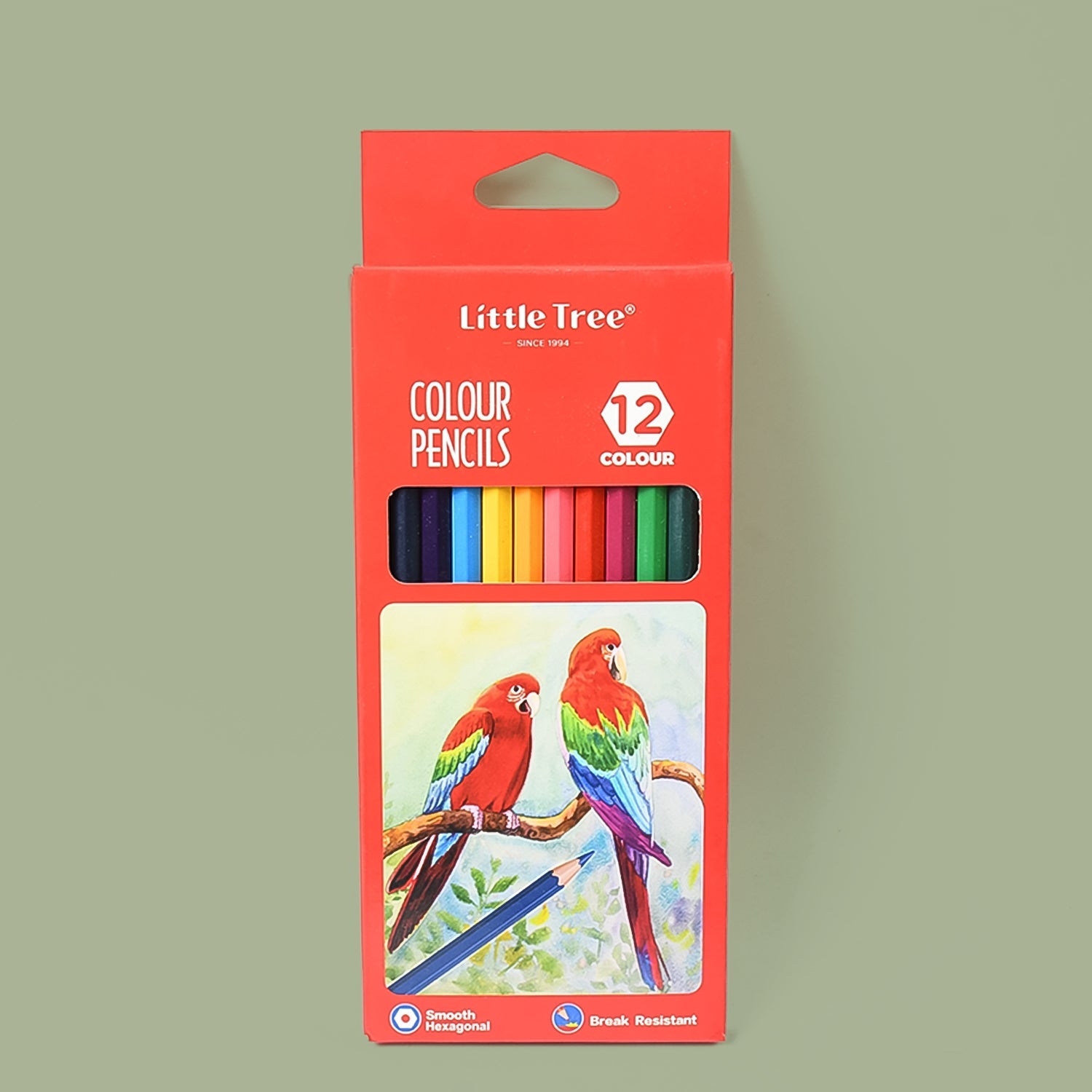Colored Pencils Set 12 Vibrant Shades for Art | Craftily - Detail View 5