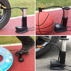 ALVENZA Foot Bike Pump – Portable Cycle Tire Inflator with Gauge | Indo Glow