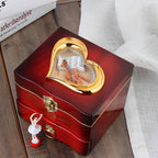 ALVENZA Ballerina Music Box – Hand Crank Piano & Storage | Deodap