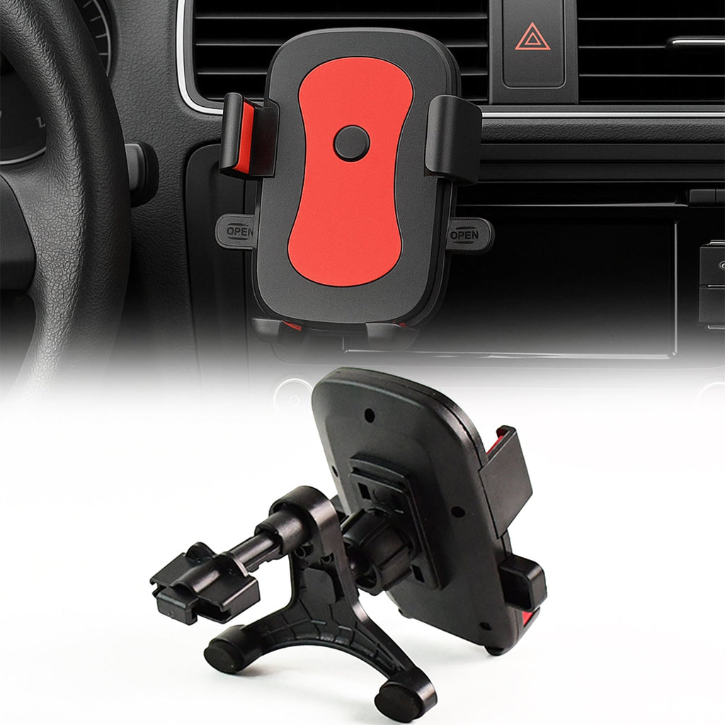 ALVENZA Car Mobile Holder – One Touch Air Vent Mount for Smartphones