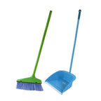 ALVENZA Dustpan and Brush Set – Ergonomic Handle for Easy Sweeping