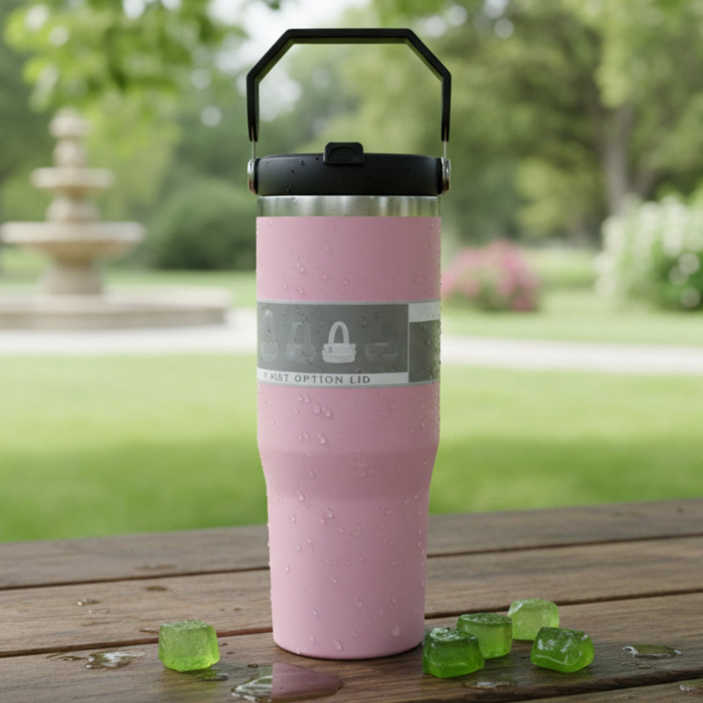 ALVENZA Insulated Travel Tumbler – Keeps Drinks Hot & Cold | 900 ML Capacity