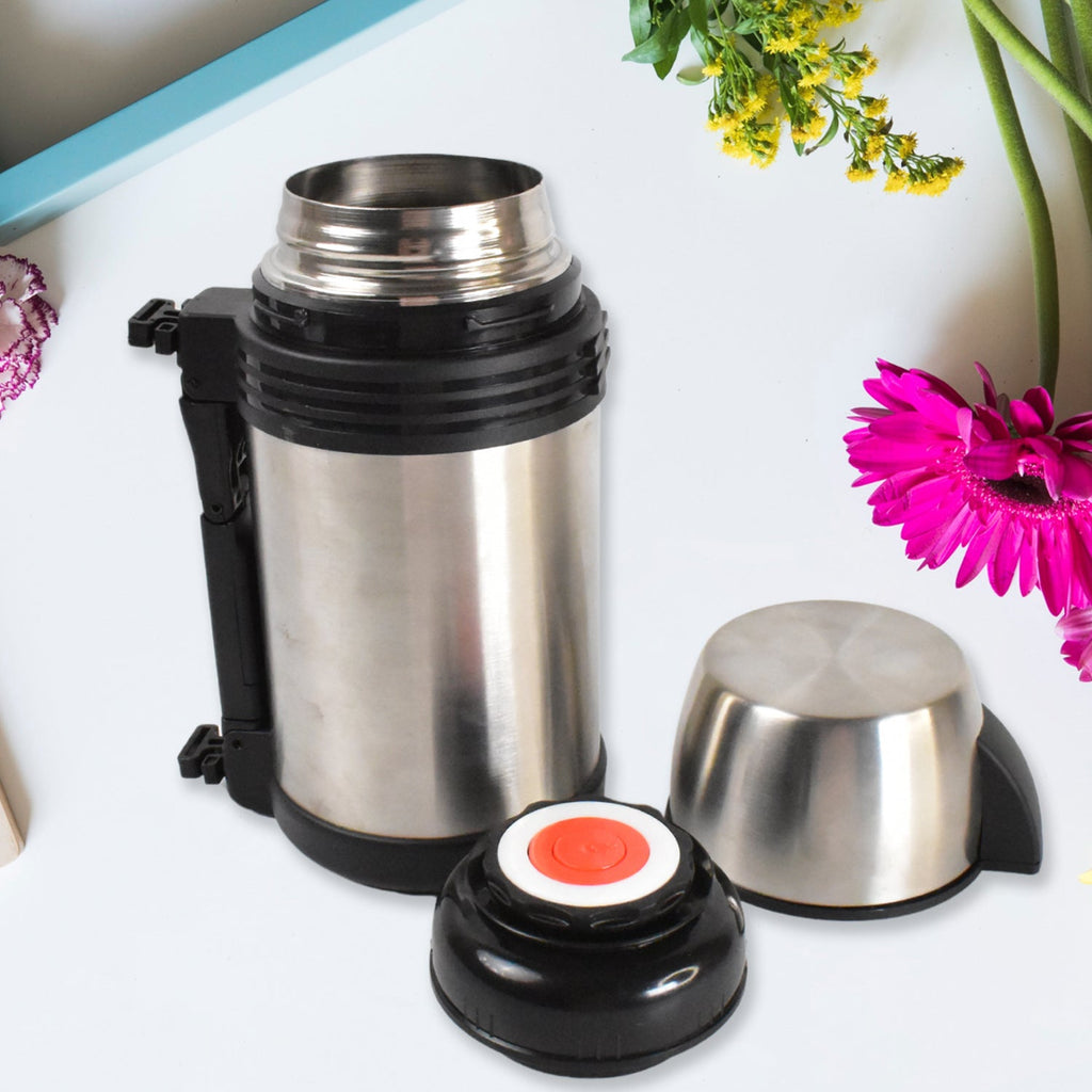 ALVENZA Stainless Steel Vacuum Flask Bottle 1200ml – Portable & Leakproof | Own Hydrate