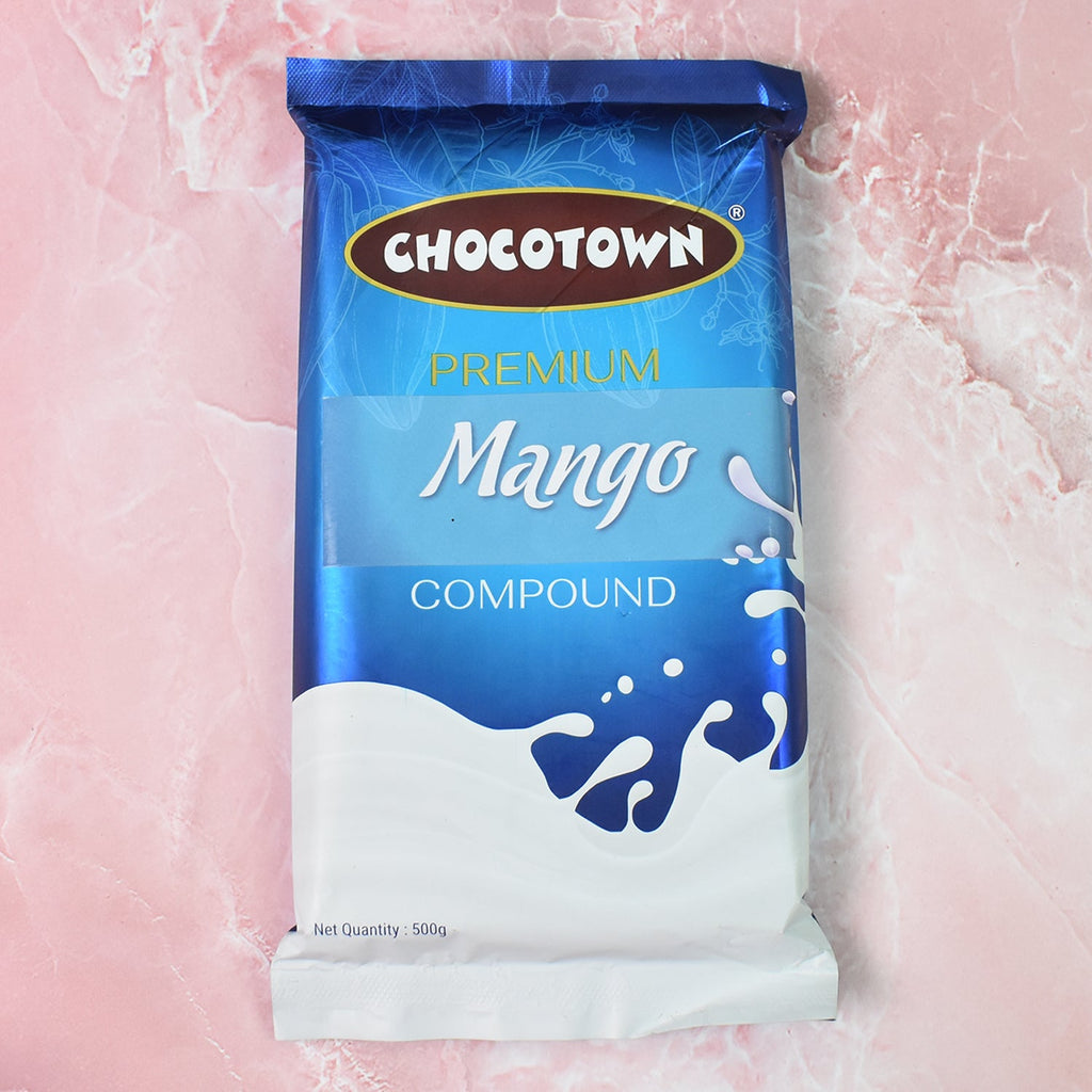 Mango Compound Chocolate Premium 500gm Slab | Chocotown - Detail View 7