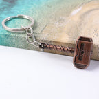 ALVENZA Metal Hammer Keychain – Durable Zinc Alloy Mini Keyring
