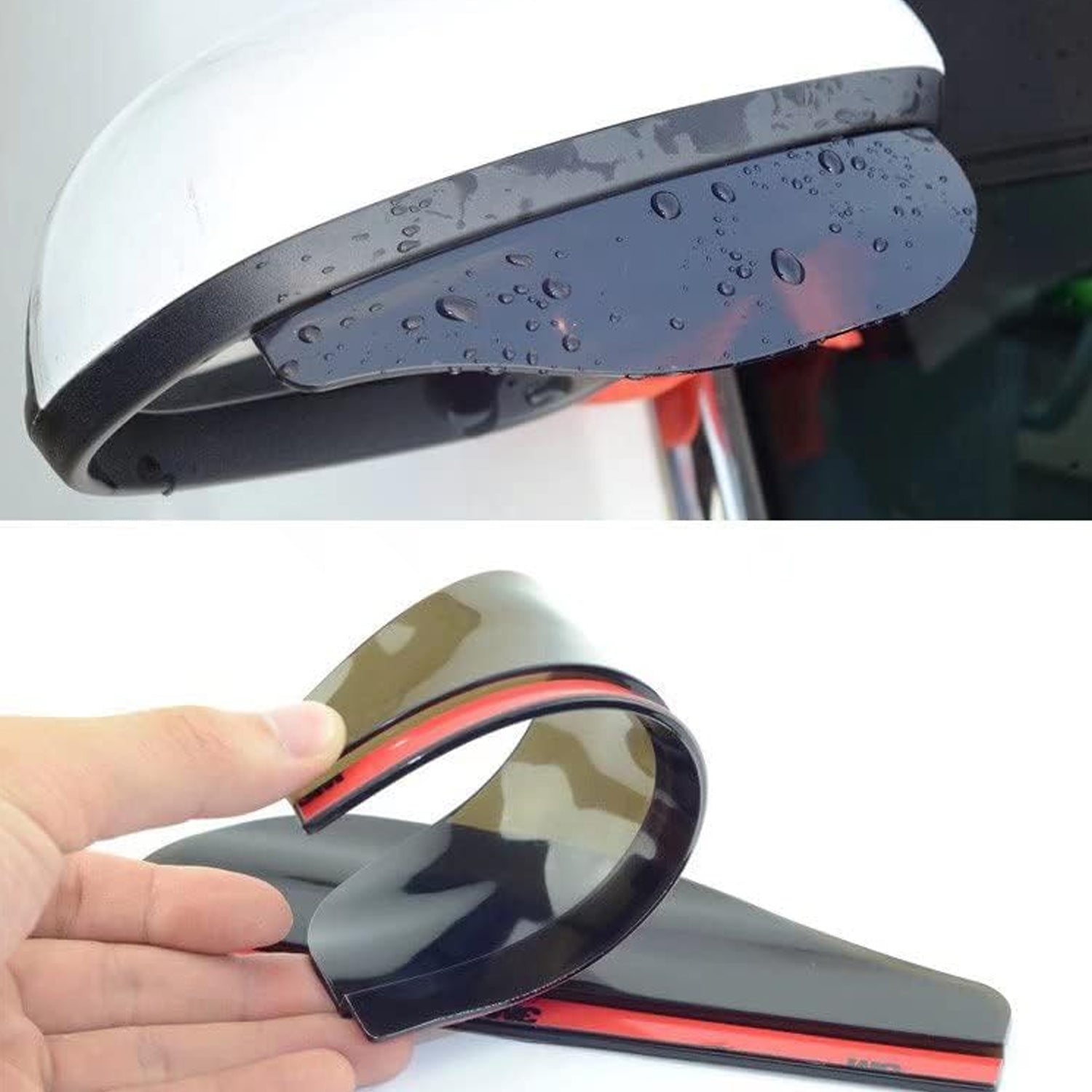 ALVENZA Car Rearview Mirror Rain Protector – Anti-Glare, All-Weather | Velvet Wheels