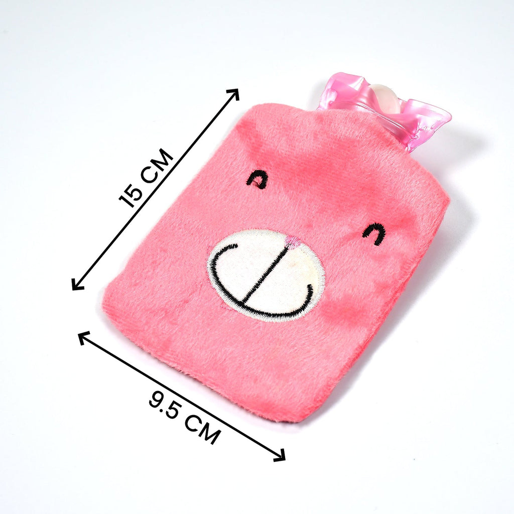 Pink Hot Water Bag Pain Relief & Warmth | Velvet Wellness - Detail View 6
