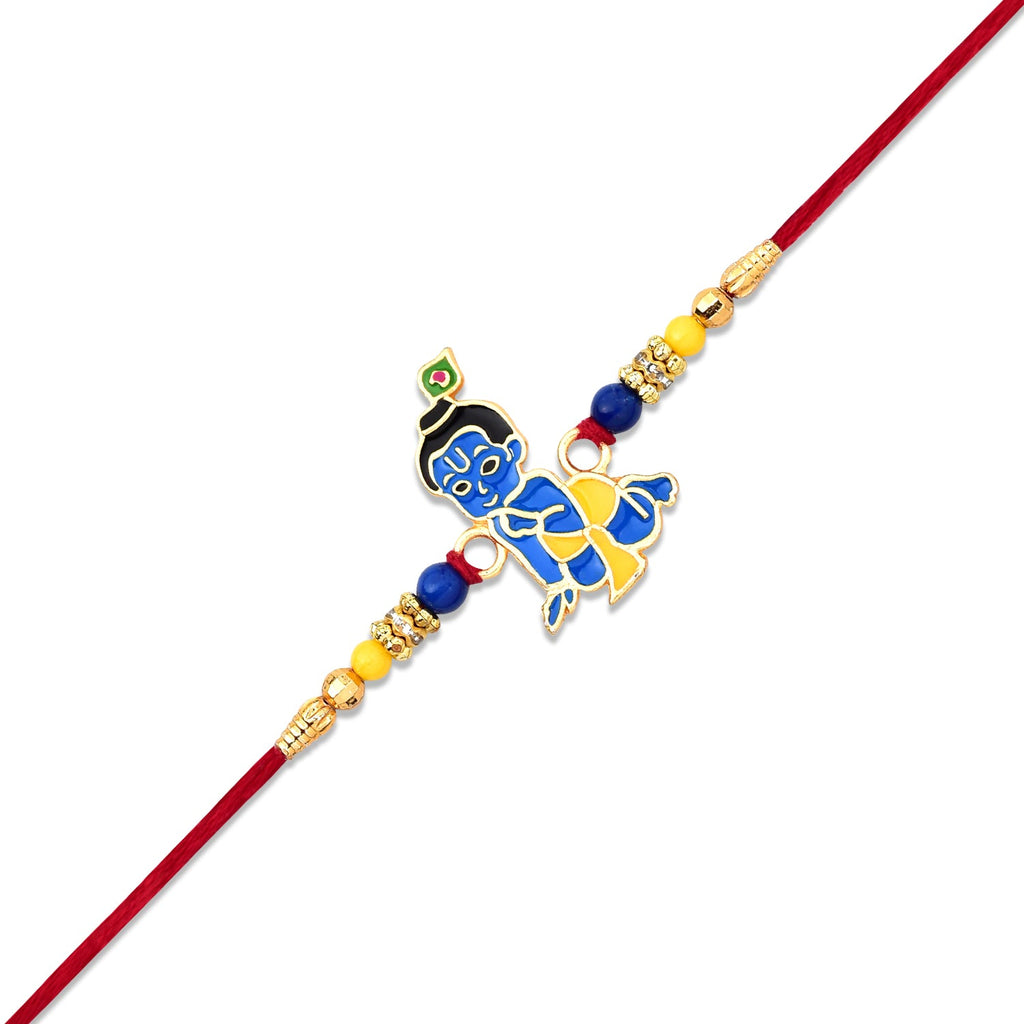 ALVENZA Bal Krishna Kids Rakhi – Cute & Divine Raksha Bandhan Gift