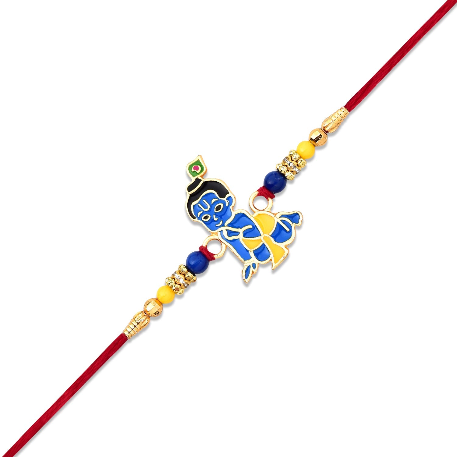 ALVENZA Bal Krishna Kids Rakhi – Cute & Divine Raksha Bandhan Gift