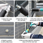 Manual Steel Nail Gun – Portable Wall Fastener | BoltForce