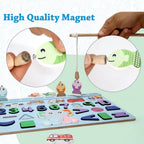 ALVENZA Wooden Number Puzzle – Magnetic Learning Board | Aditi