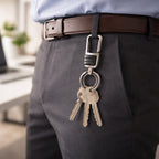 ALVENZA Heavy Duty Metal Keychain – Durable & Stylish for Everyday Use