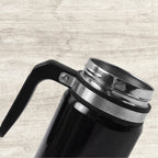 ALVENZA Stainless Steel Vacuum Coffee Cup – 600ml Anti-Scald, Non-Slip