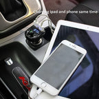 ALVENZA Car Bluetooth FM Transmitter – Dual USB Fast Charger | RaceVault