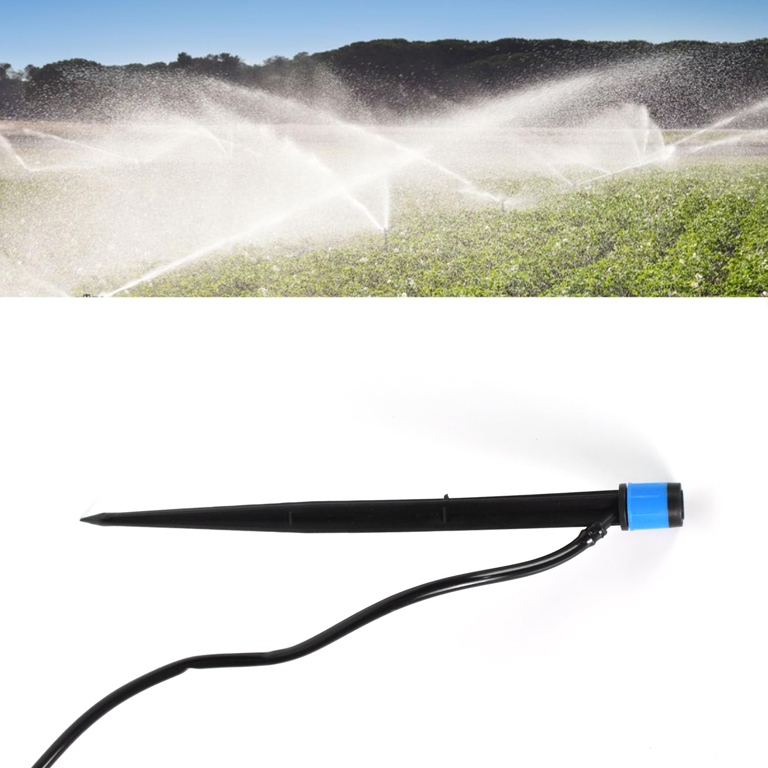 Garden Water Dripper 360 Adjustable Flow | Tidy Roots - Detail View 5